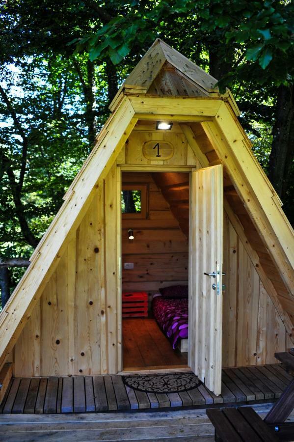 Glamping Village - Speleo Camp Логатец Экстерьер фото